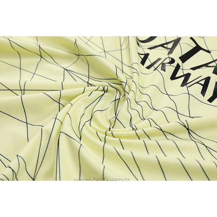 Chandal del Paris Saint-Germain Jordan Manga Corta 2023-2024 Amarillo - Pantalon Corto